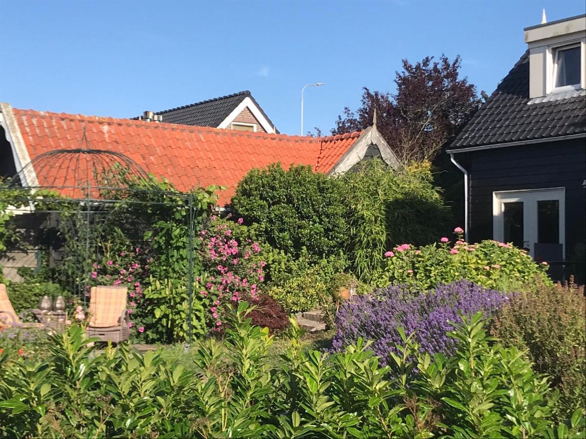 T Huuske Tuinappartement Met Fantastisch Uitzicht, Nabij Zee Zonnemaire Dış mekan fotoğraf